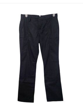 John Varvatos Star V-cut Notch Bootcut Pants w/ side slit pockets